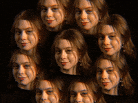 Smirk Smile GIF by GIPHY IRL
