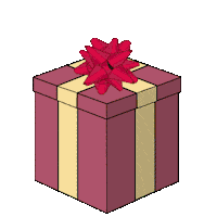 cat christmas STICKER by Hi-Art