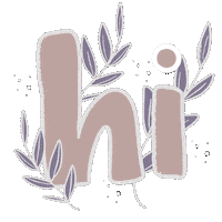 Pastel Hello Sticker