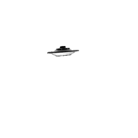 Fly Ufo Sticker by Podstars