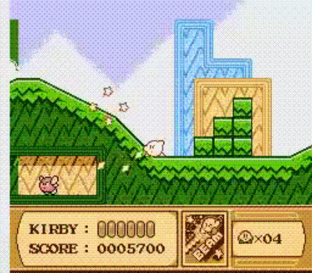 kirbys adventure nintendo GIF