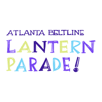 Lantern Parade Sticker by Atlanta Beltline