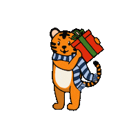 New Year Christmas Sticker by Rochester Institute of Technology