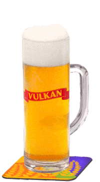 vulkan-brauerei beer oktoberfest vulkan brauerei vulkan bier Sticker