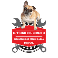 officinadelcerchio monza officina officina del cerchio Sticker