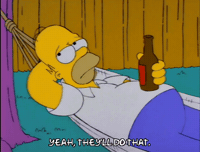 Hungry Season 4 GIF by The Simpsons