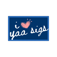 Yaa Sigs Sticker by YaleAlumni