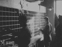 NationalWWIMuseum black and white military footage soldiers GIF