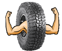 Flexing Off Road Sticker by Mickey Thompson Tires