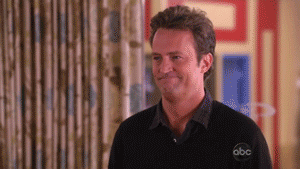 What Is Going On Matthew Perry GIF