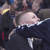 OfficialMillwallFC smile celebrate hug lift GIF