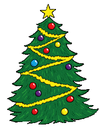 Christmas Tree Sticker by Ollie's