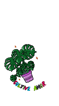 _ilustraca love plantas ilustraca cultive amor Sticker