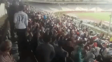Iranian Women Watch World Cup Game at Tehran Stadium