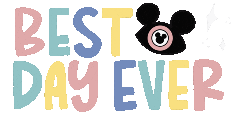 Disney Text Sticker