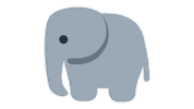 Africa Elephant Sticker by EmojiVid