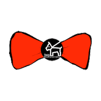 Bow Tie Dogs Sticker by Dan's Dog Walking & Pet Sitting