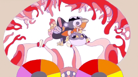 micahbuzan giphygifmaker animation cartoon trippy GIF