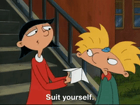 hey arnold nicksplat GIF
