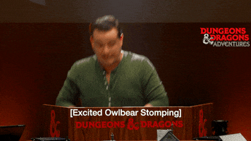Excited Dungeons And Dragons GIF by Encounter Party