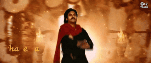 Pawan Kalyan Period Drama GIF by Sharat North America Exhibition