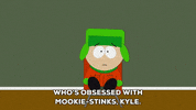 talking kyle broflovski GIF by South Park 