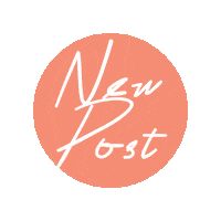 Pink Post Sticker