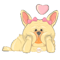 Dog Love Sticker