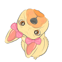 Sad Dog Sticker