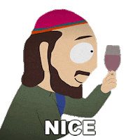 Red Wine Sticker by South Park