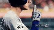 world series 2017 shut up GIF by MLB