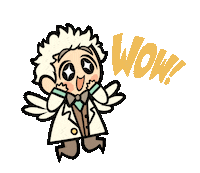 Good Omens Wow Sticker by Kyra