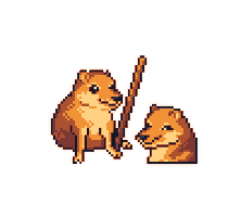 Pixel 8Bit Sticker