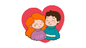 Friends Love Sticker by Patra Bene