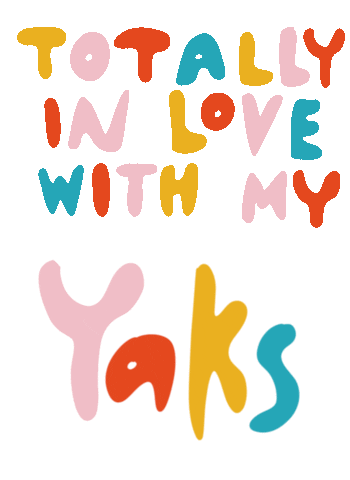 Barbsiegraphy Yak Sticker