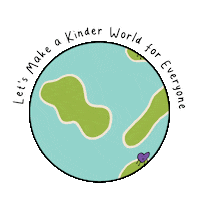 Better World Earth Sticker by KLEE - Layanan Psikologi