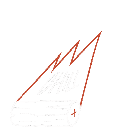 gillesk giphyupload chill van campfire Sticker