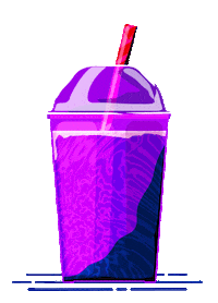 Hungry Milk Shake Sticker by Wonder & Render