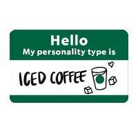 Icedcoffee Sbux Sticker by Starbucks