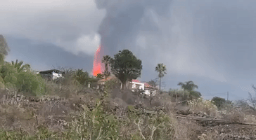 Lava Shoots From La Palma Volcano as Eruptions Continue