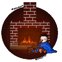 Sleepy Loading Artist Sticker