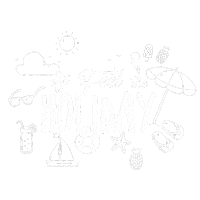 Summer Holiday Sticker by jest rudo