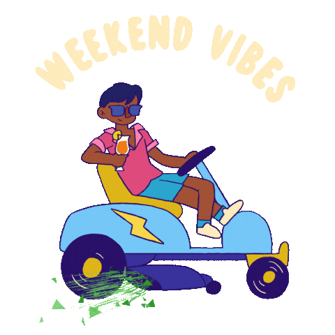 Week End Sticker by INTO ACTION