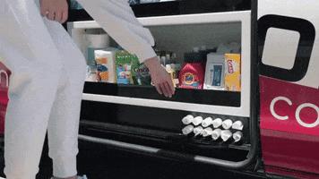 Robomart bag cleaning plastic pharmacy GIF