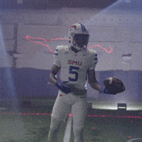 College Football Celebration GIF by SMU Football