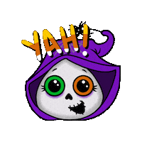 ColitisNinja yes halloween yeah spooky Sticker