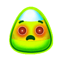 Candy Corn Halloween Sticker by Colitis Ninja