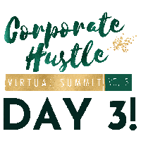 CorporateHustleU chvs corporate hustle virtual summit demishia samuels chvs2021 Sticker