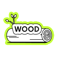 Wood Pow Sticker by GAP