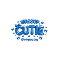 Heart Sticker Hey Cutie Sticker